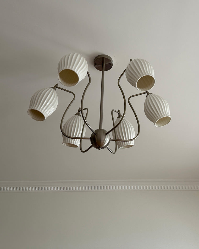 WOMO Lustre Multiple Abat Jour Céramique-WM2121