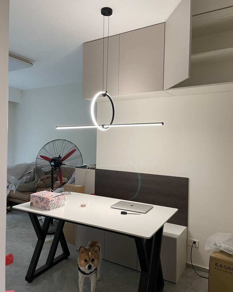 WOMO Suspension Lineaire Cercle Led-WM2122