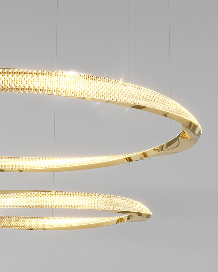 WOMO Lustre Cercle Led en Verre-WM2128