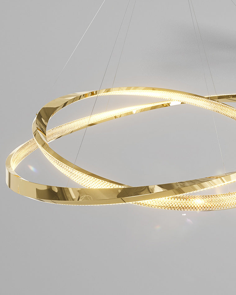 WOMO Lustre Cercle Led en Verre-WM2128