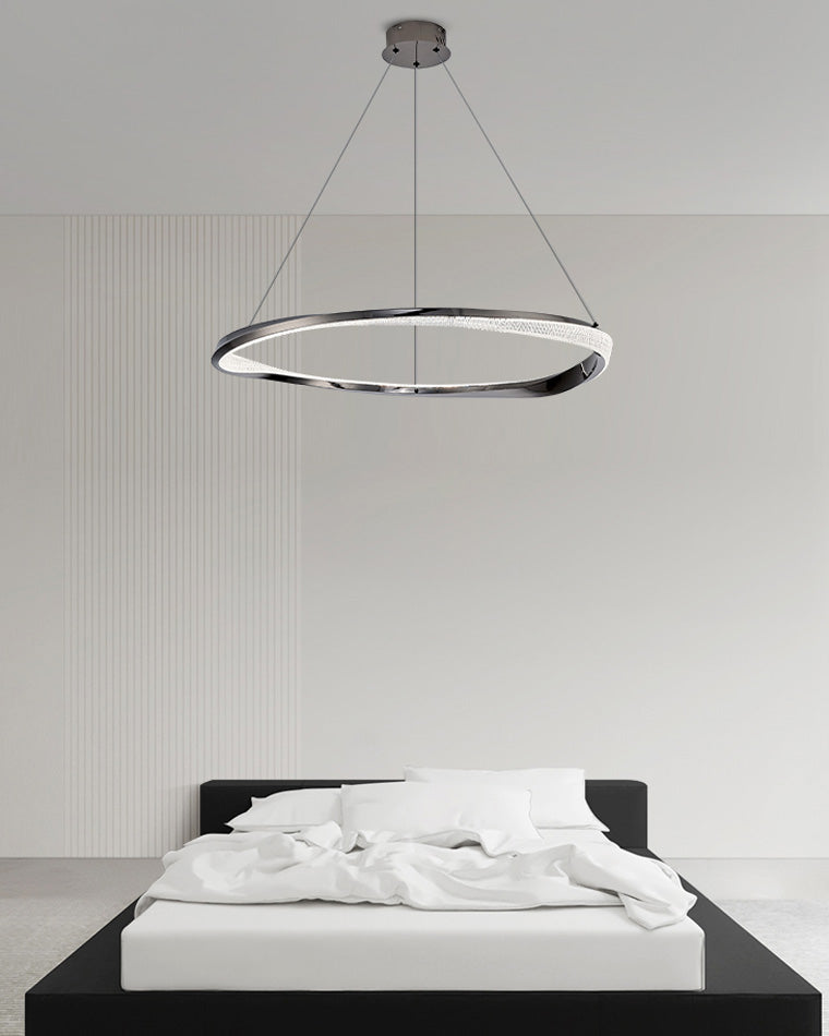 WOMO Lustre Cercle Led en Verre-WM2128