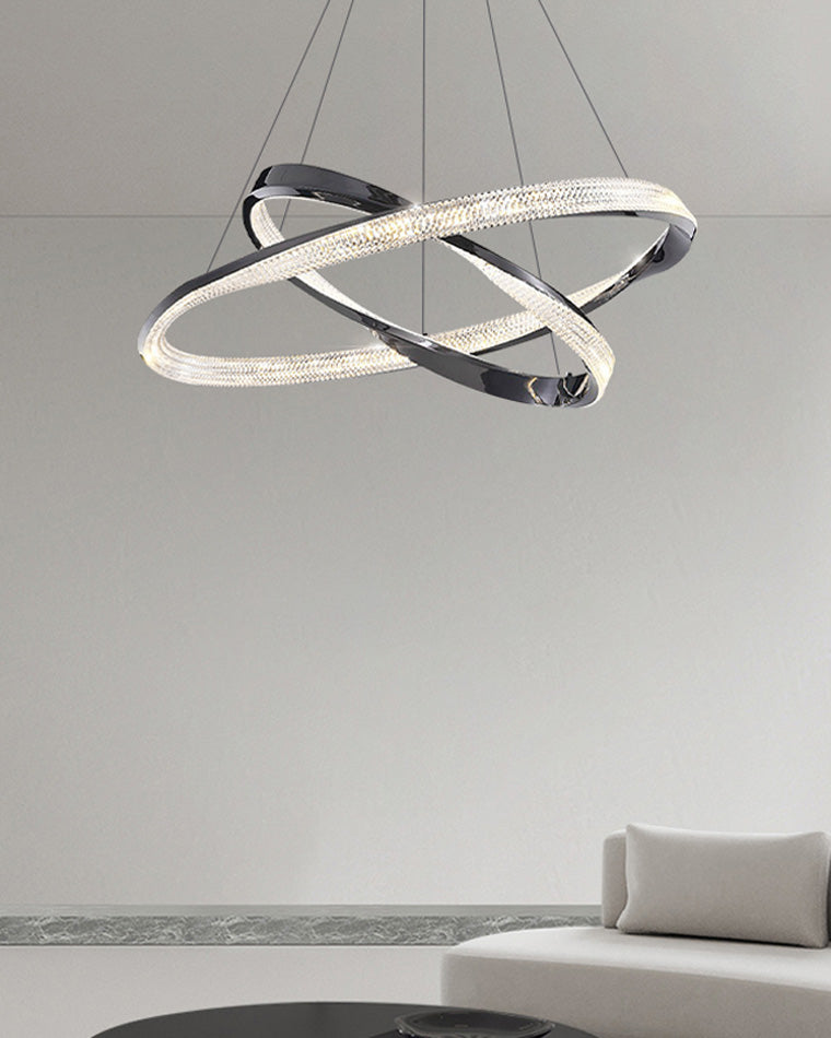 WOMO Lustre Cercle Led en Verre-WM2128