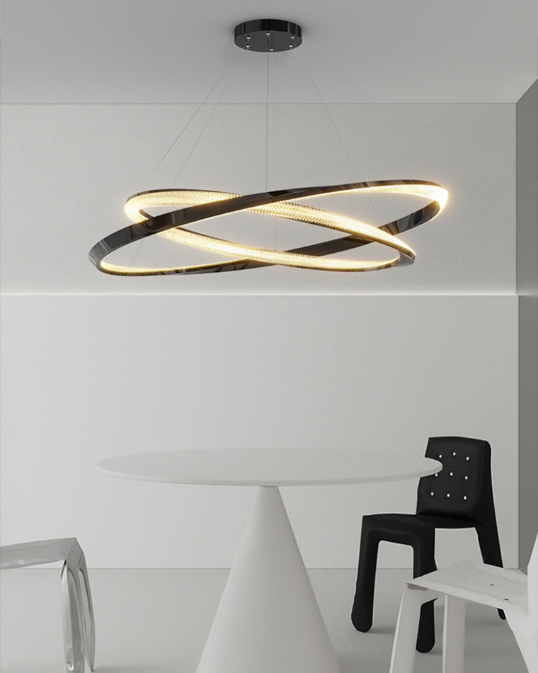 WOMO Lustre Cercle Led en Verre-WM2128