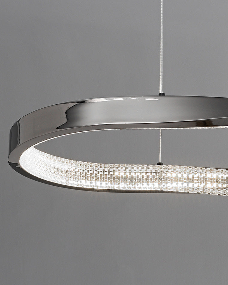 WOMO Lustre Cercle Led en Verre-WM2128