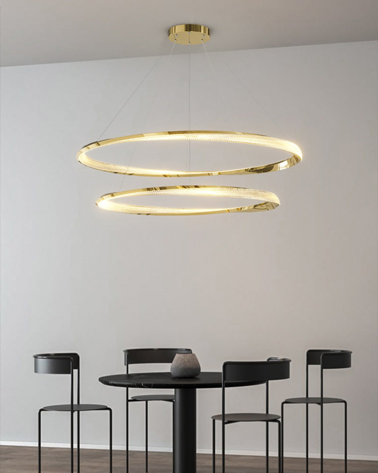 WOMO Lustre Cercle Led en Verre-WM2128