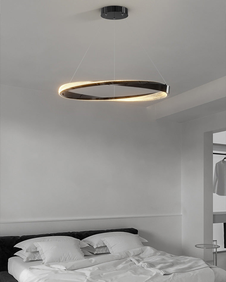 WOMO Lustre Cercle Led en Verre-WM2128