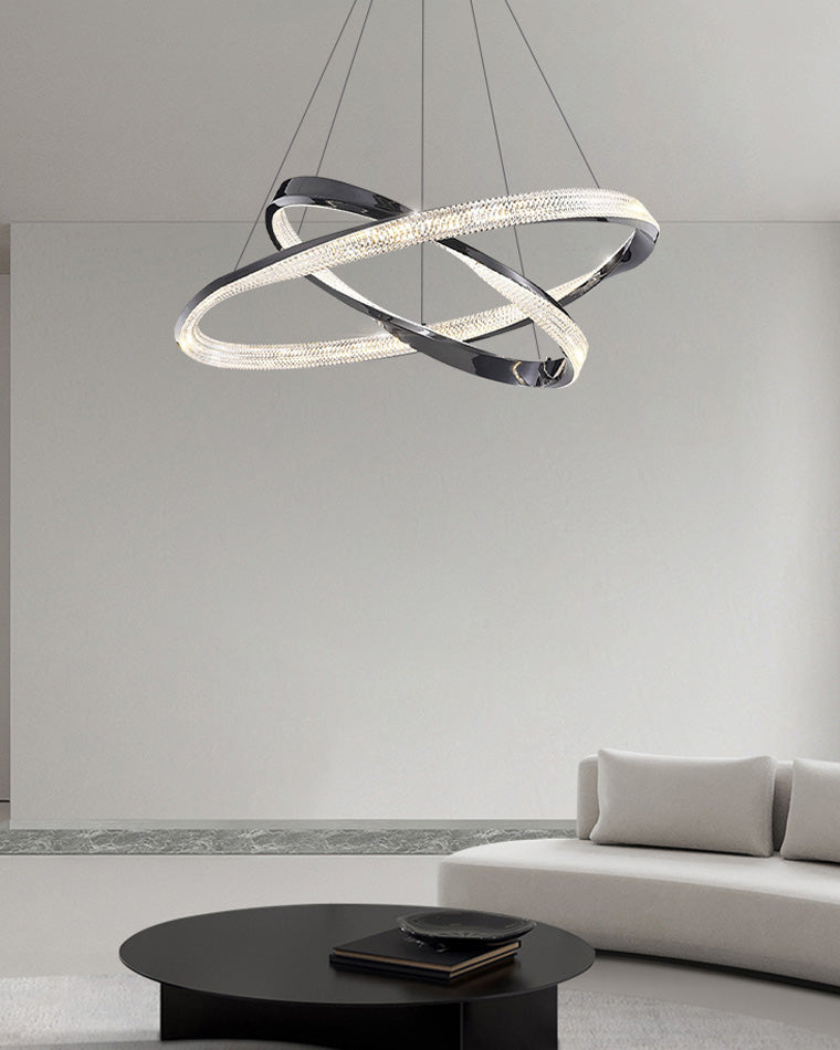 WOMO Lustre Cercle Led en Verre-WM2128