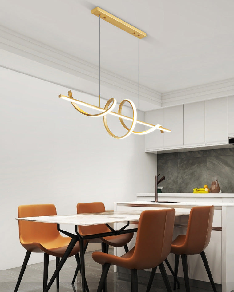 WOMO Spiral Led Suspension de cuisine-WM2129