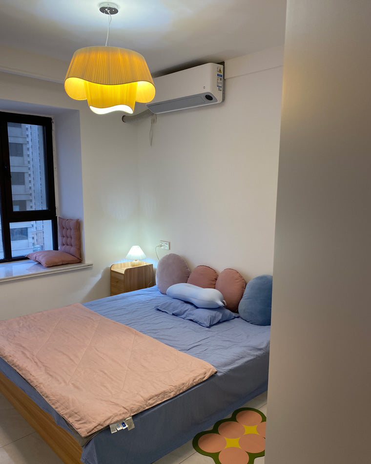 WOMO Suspension Tissu pour Chambre Japandi-WM2130
