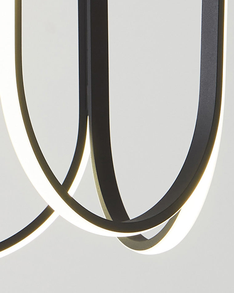 Lustre rond en forme de U minimal WOMO-WM2143