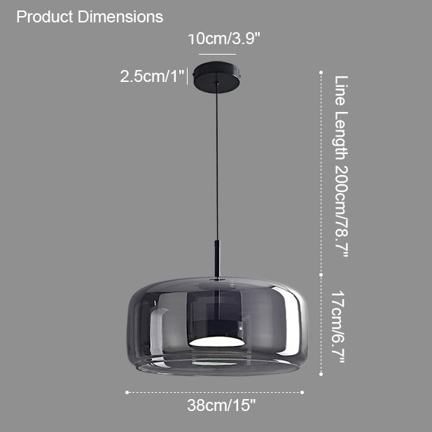 WOMO Suspension en Verre Soufflé Cuisine Moderne-WM2145