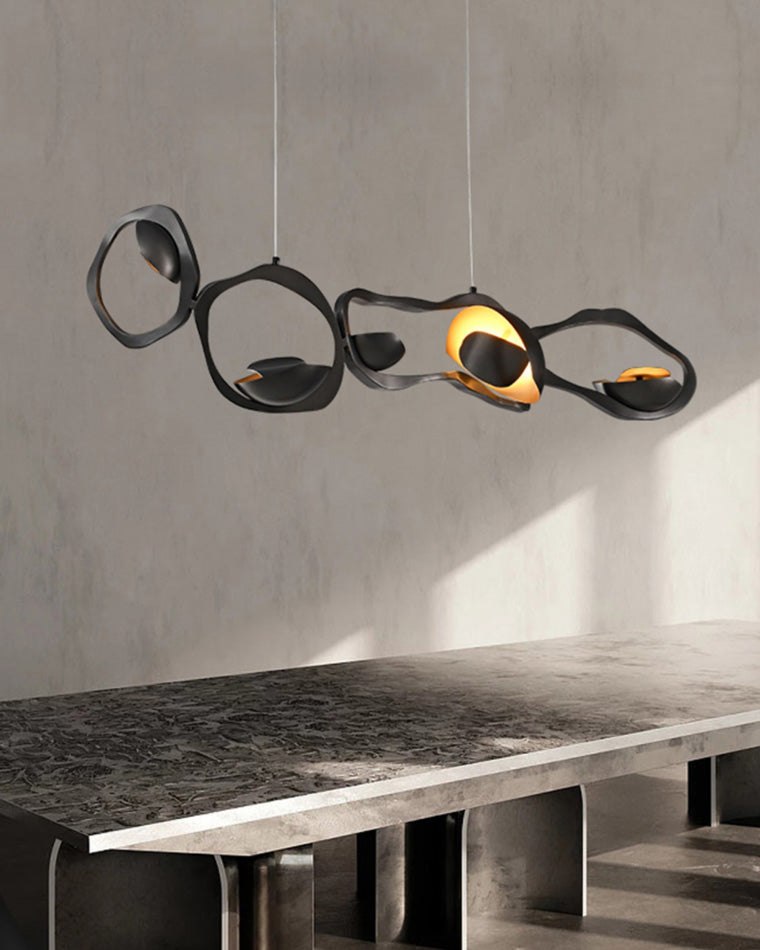 WOMO Lustre Chic Led Noir-WM2148