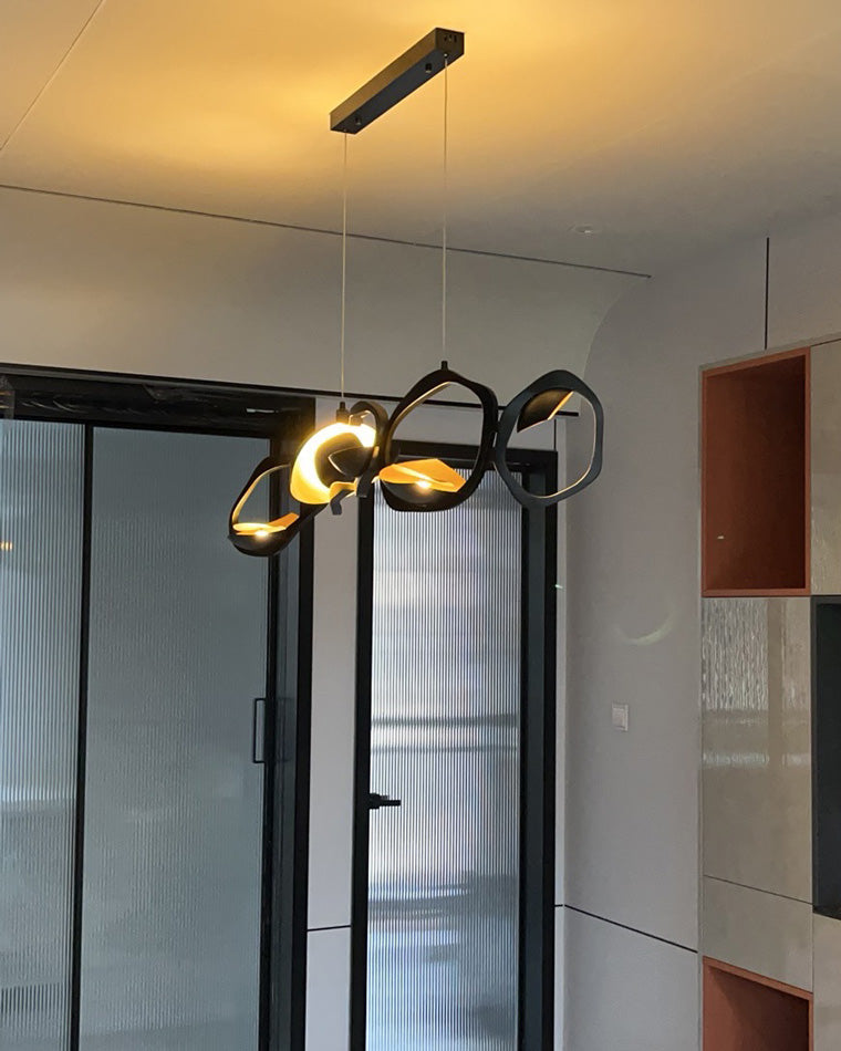 WOMO Lustre Chic Led Noir-WM2148