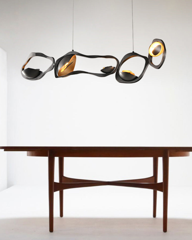 WOMO Lustre Chic Led Noir-WM2148