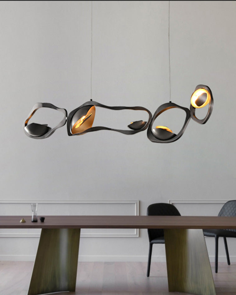 WOMO Lustre Chic Led Noir-WM2148