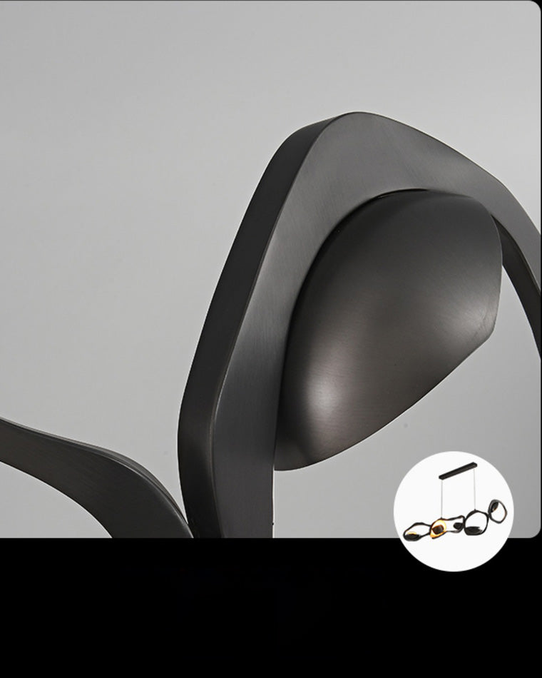 WOMO Lustre Chic Led Noir-WM2148
