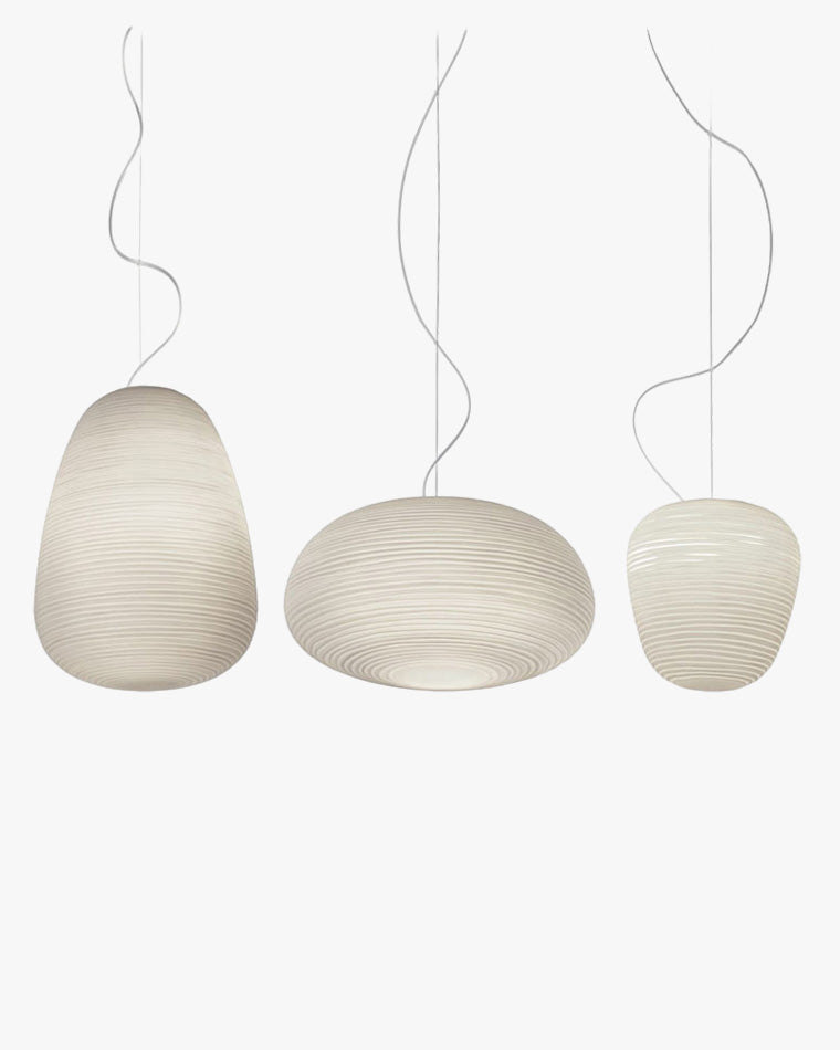 Lampe suspendue en verre soufflé WOMO Lantern-WM2151