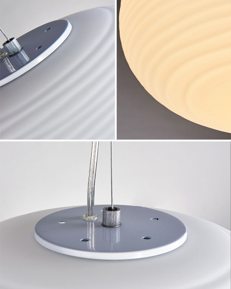 Lampe suspendue en verre soufflé WOMO Lantern-WM2151
