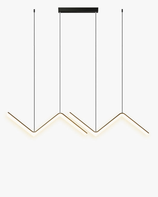 WOMO ZigZag LED Suspension de cuisine-WM2154