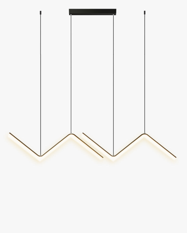 WOMO ZigZag LED Suspension de cuisine-WM2154