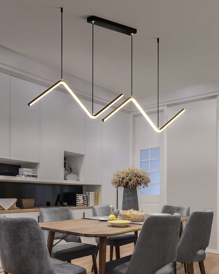 WOMO ZigZag LED Suspension de cuisine-WM2154