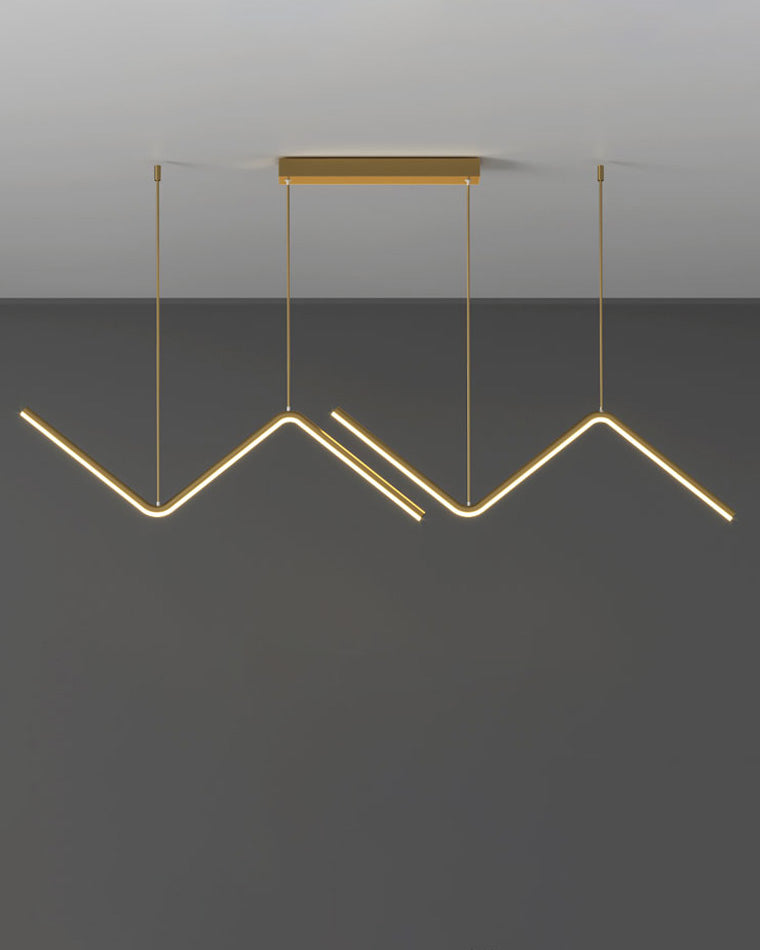 WOMO ZigZag LED Suspension de cuisine-WM2154