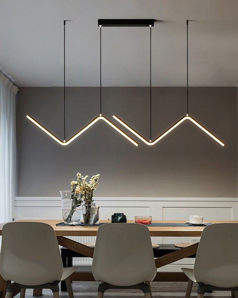 WOMO ZigZag LED Suspension de cuisine-WM2154