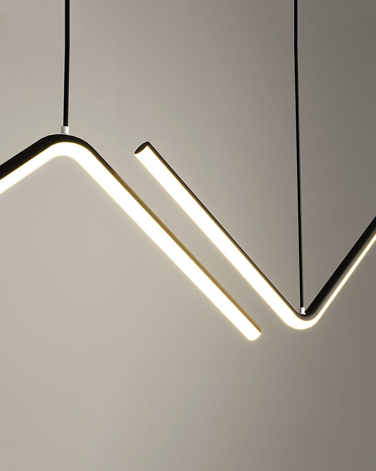 WOMO ZigZag LED Suspension de cuisine-WM2154