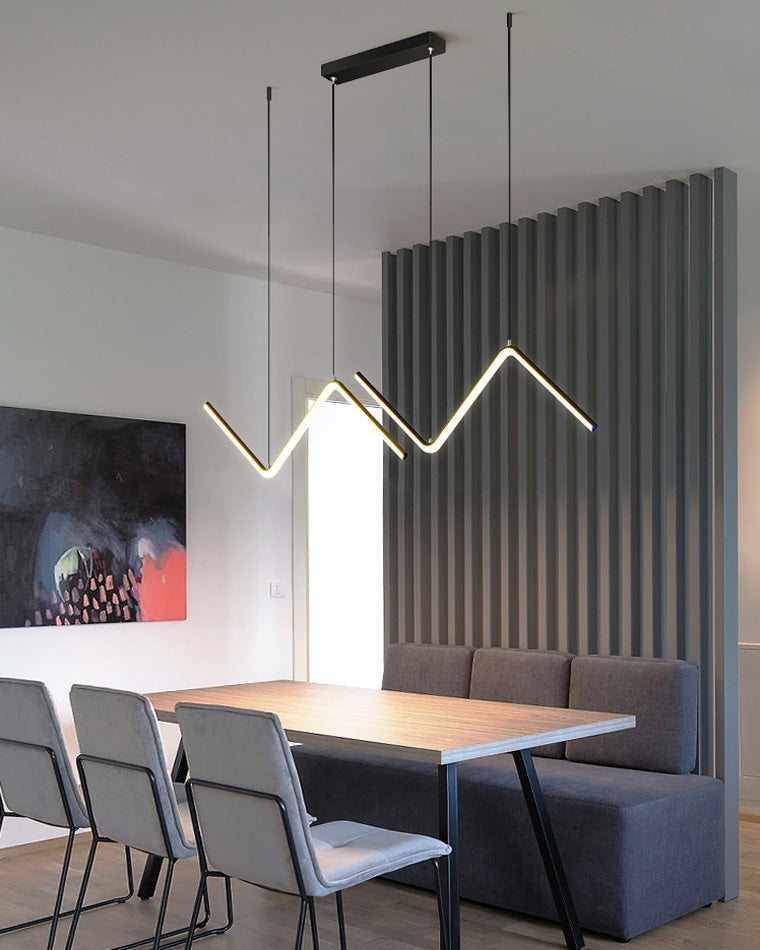 WOMO ZigZag LED Suspension de cuisine-WM2154