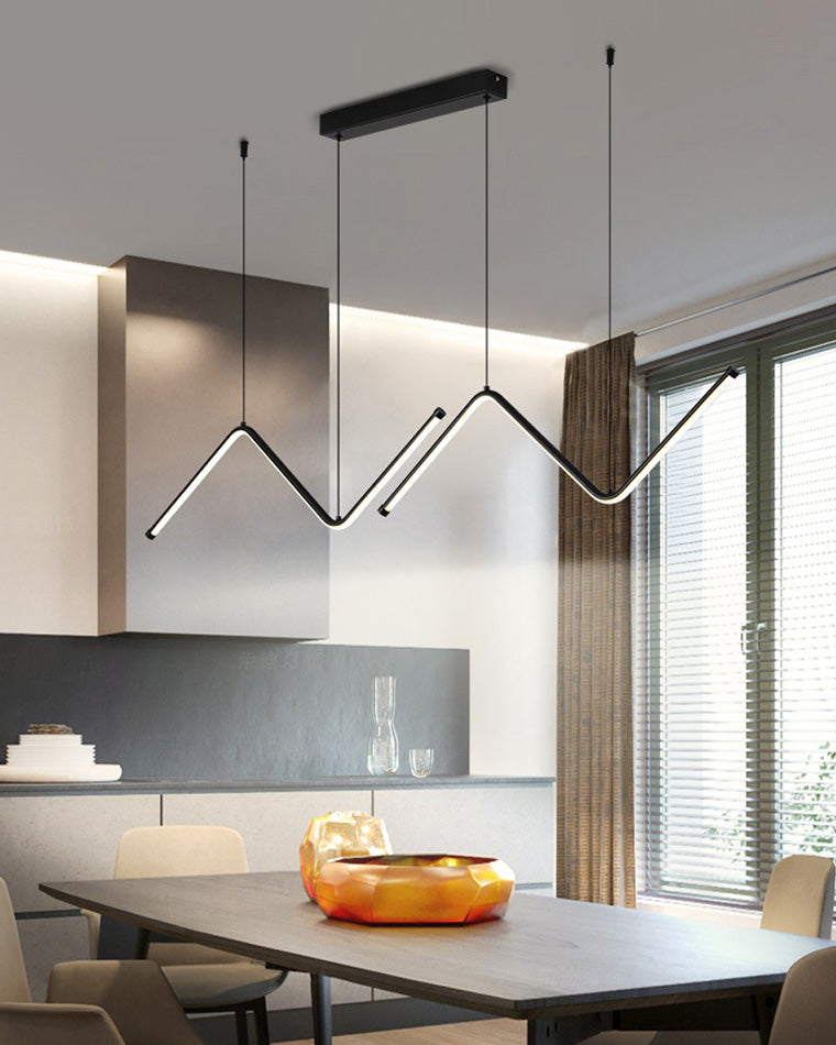 WOMO ZigZag LED Suspension de cuisine-WM2154