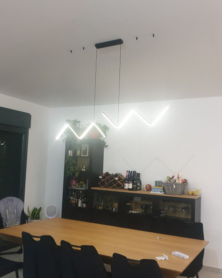 WOMO ZigZag LED Suspension de cuisine-WM2154