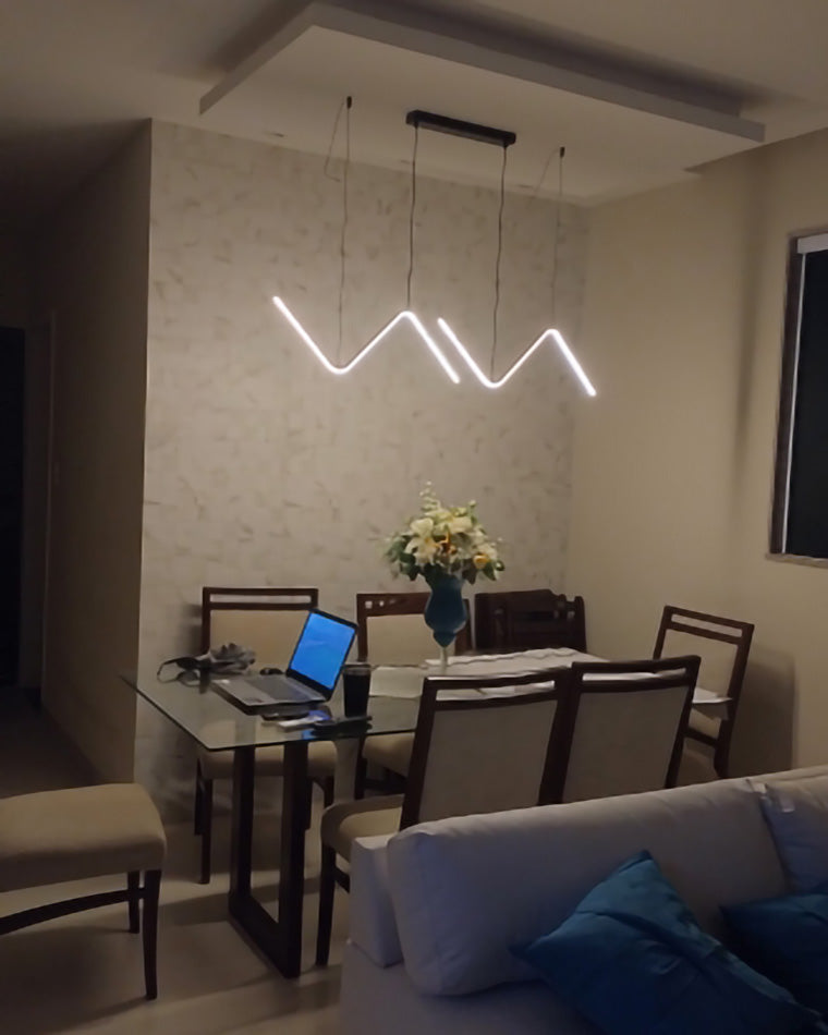 WOMO ZigZag LED Suspension de cuisine-WM2154