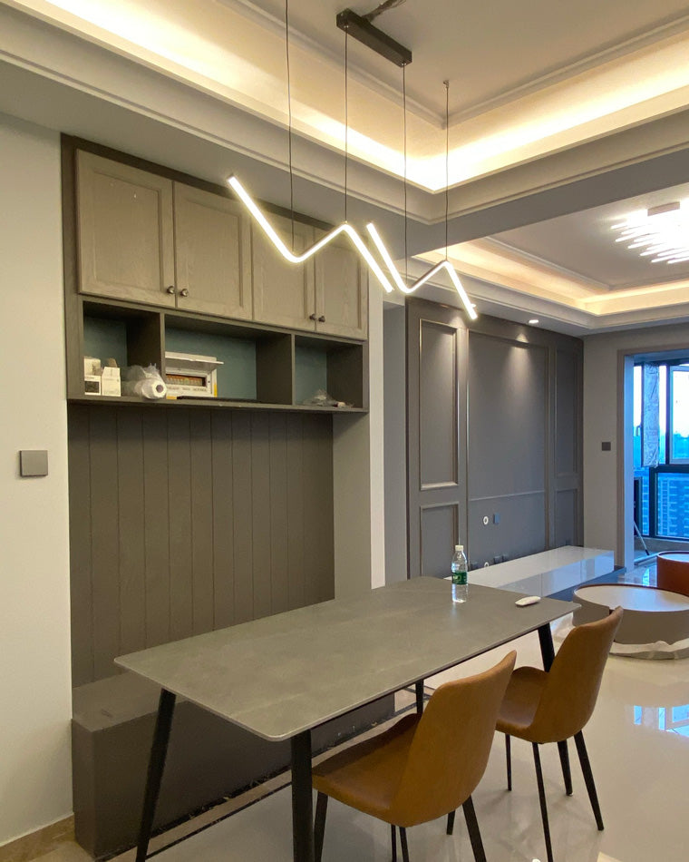 WOMO ZigZag LED Suspension de cuisine-WM2154