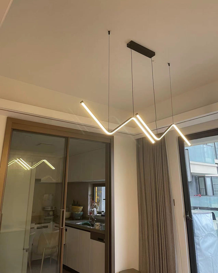 WOMO ZigZag LED Suspension de cuisine-WM2154