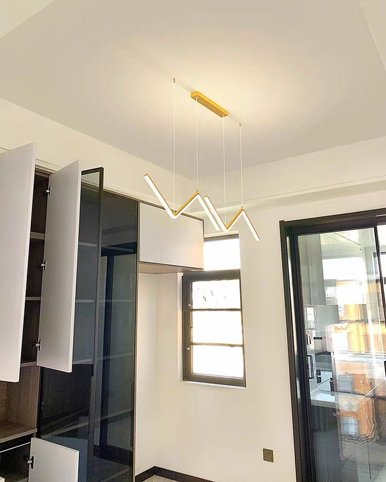 WOMO ZigZag LED Suspension de cuisine-WM2154