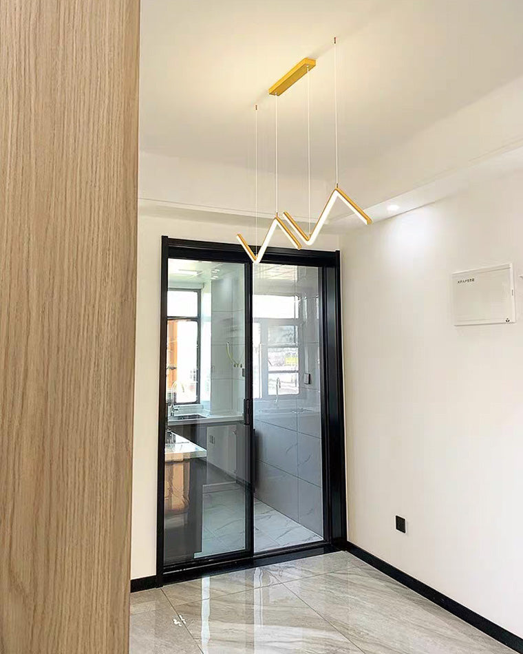 WOMO ZigZag LED Suspension de cuisine-WM2154
