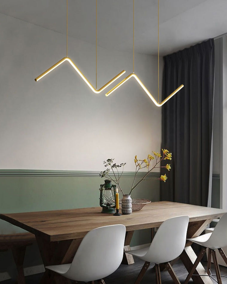 WOMO ZigZag LED Suspension de cuisine-WM2154