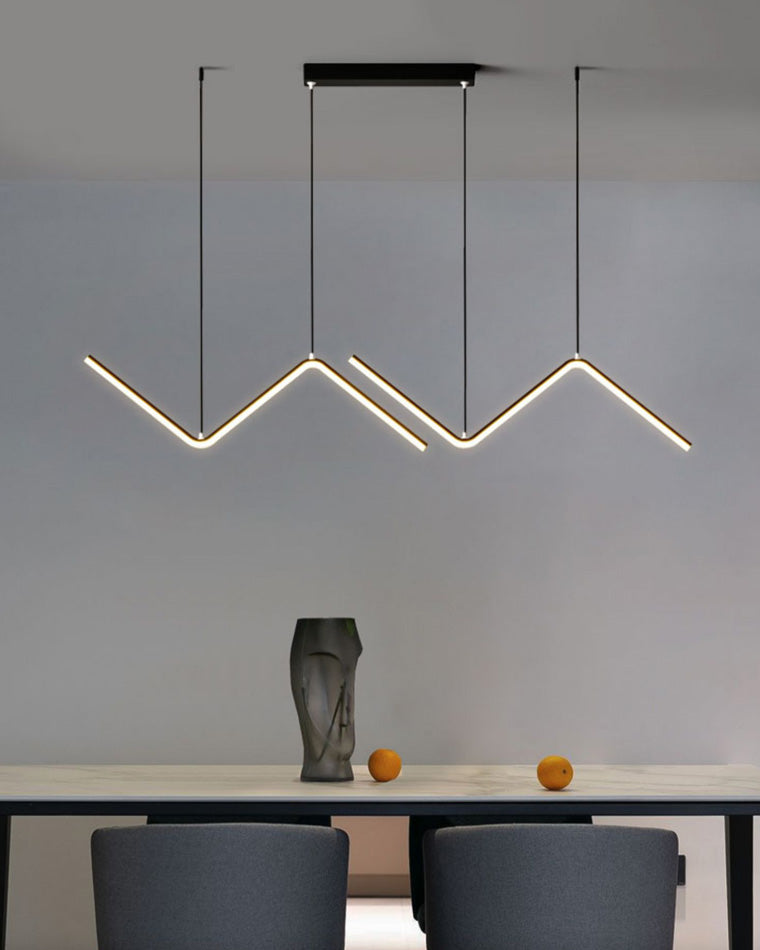 WOMO ZigZag LED Suspension de cuisine-WM2154