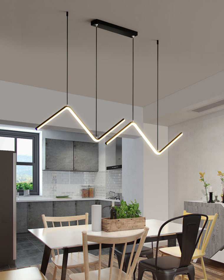 WOMO ZigZag LED Suspension de cuisine-WM2154