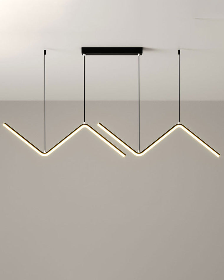WOMO ZigZag LED Suspension de cuisine-WM2154