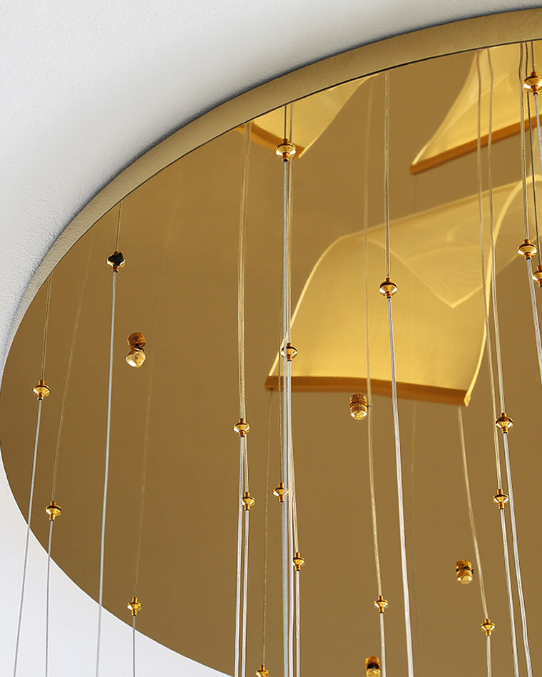 WOMO Lustre Feuille Acrylique Escalier-WM2158