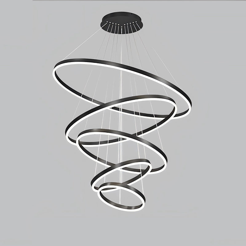 WOMO Lustre Multiple Cercle Led Luxe-WM2159