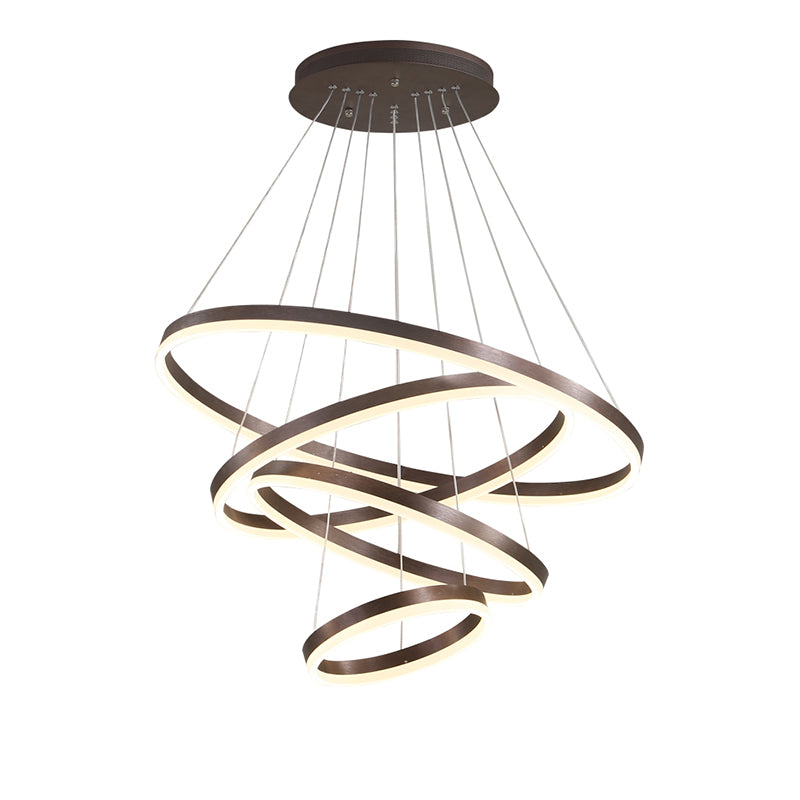 WOMO Lustre Multiple Cercle Led Luxe-WM2159