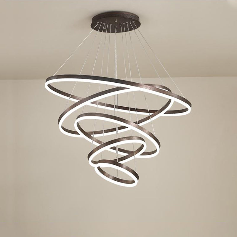 WOMO Lustre Multiple Cercle Led Luxe-WM2159