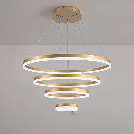 WOMO Multiple Circle LED Luxury Chandelier-WM2159