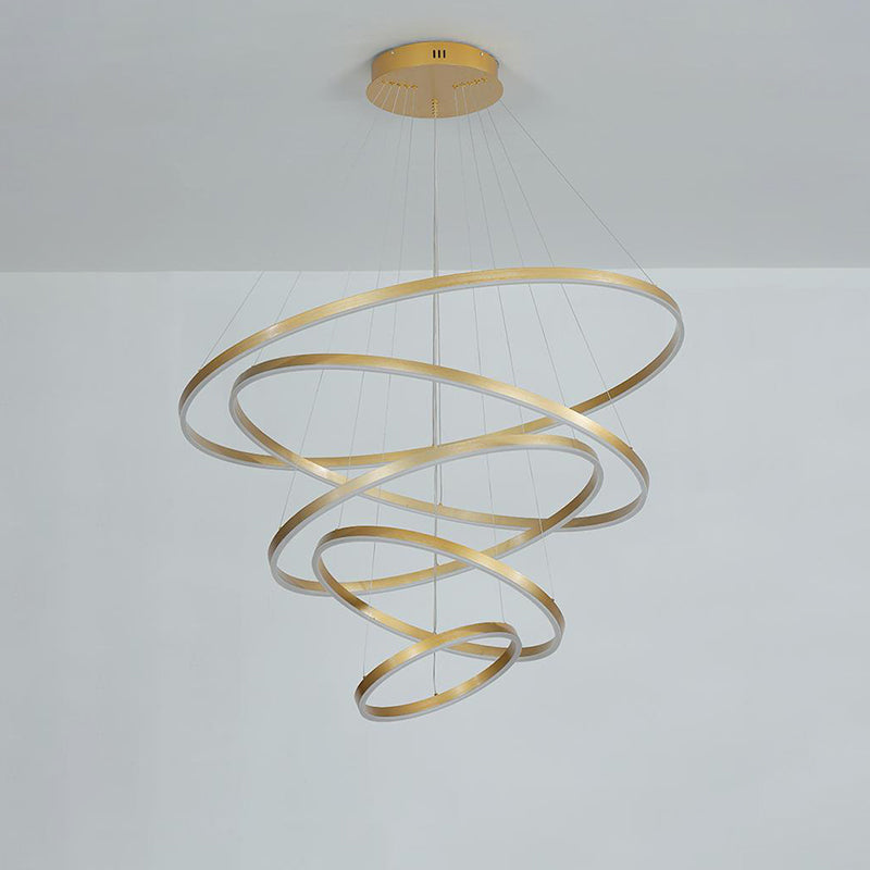 WOMO Lustre Multiple Cercle Led Luxe-WM2159