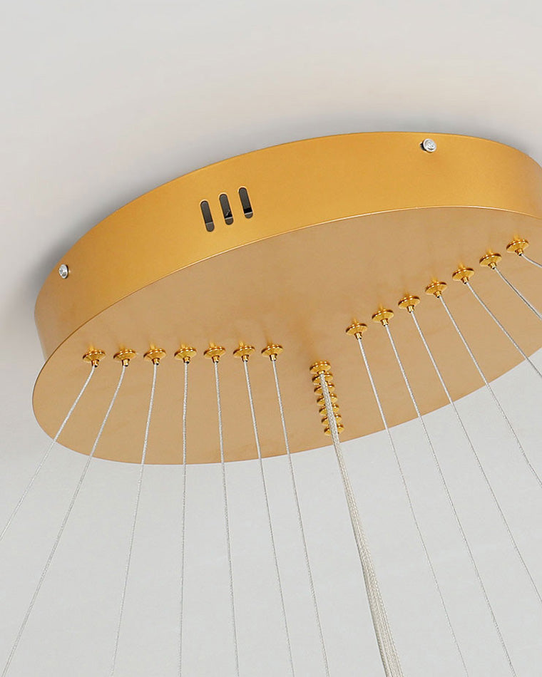 WOMO Lustre Multiple Cercle Led Luxe-WM2159