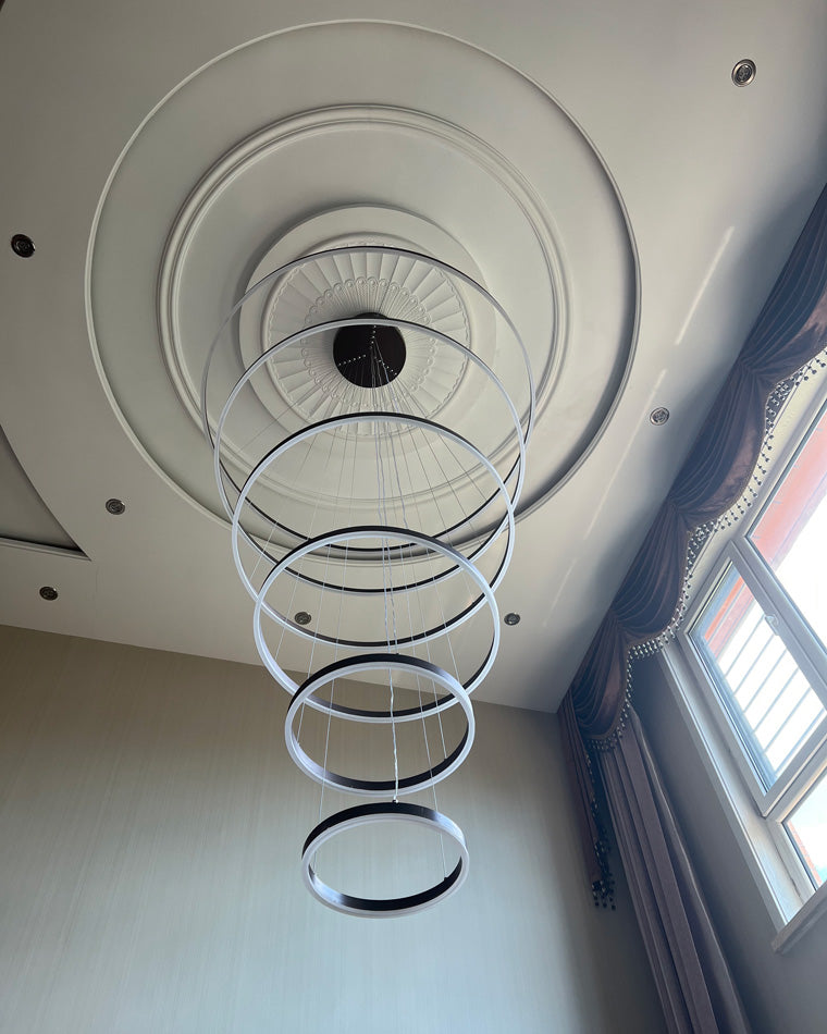 WOMO Lustre Multiple Cercle Led Luxe-WM2159