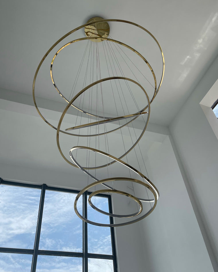 WOMO Lustre Multiple Cercle Led Luxe-WM2160