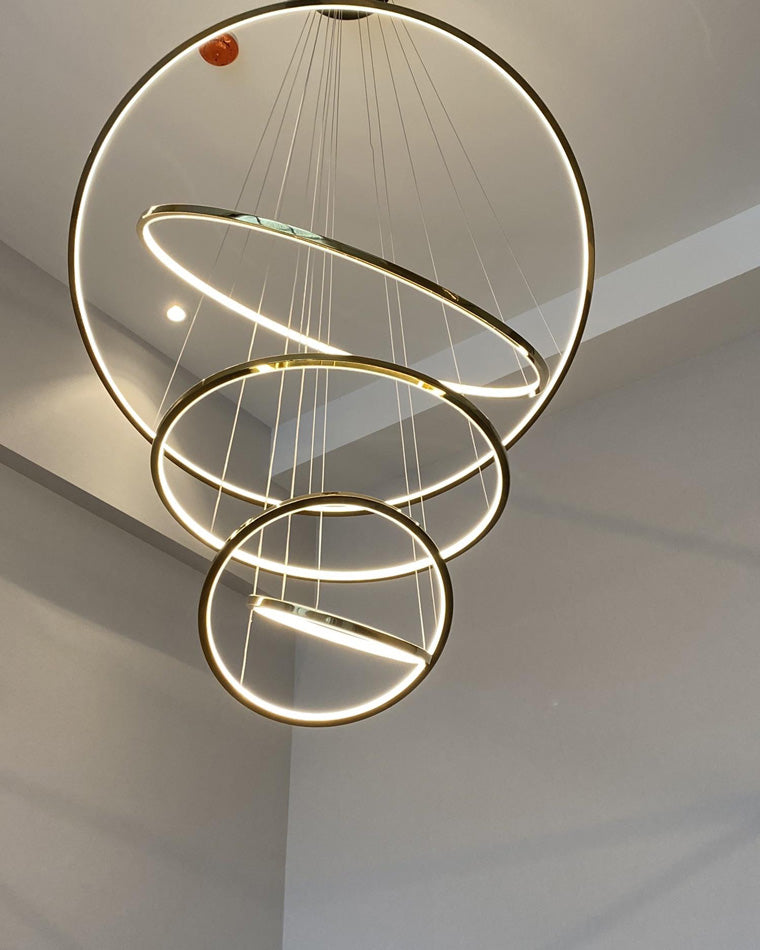 WOMO Lustre Multiple Cercle Led Luxe-WM2160